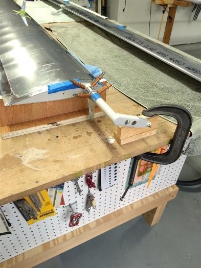 Drill jig set up