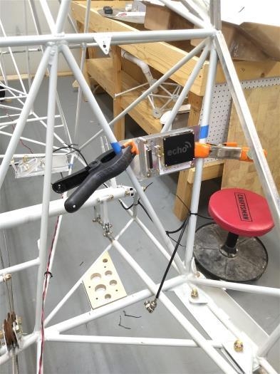 Rough fit the ADSB mount