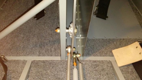 Pitch Axis Servo Connection to the Elevator