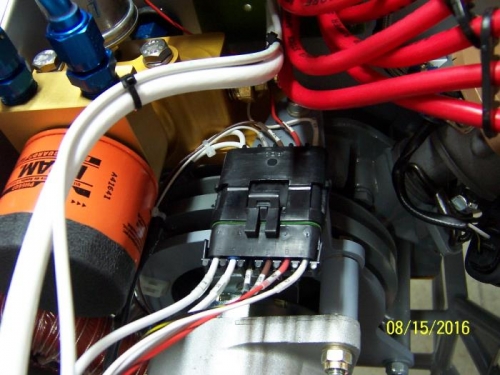 Engine Sensor and Alternator Connector