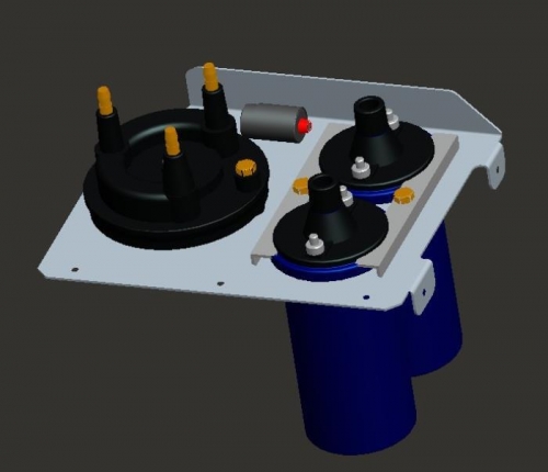 CAD Model of the Ignition Tray Assembly