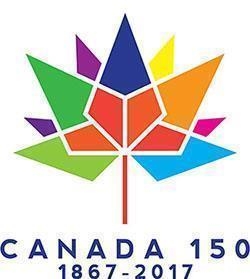 Official logo for Canada 150