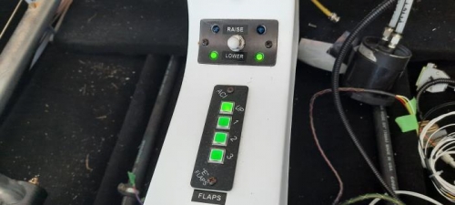 Two green lights operating