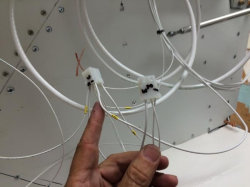 Wing wiring Molex connectors