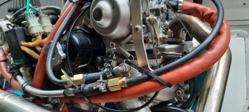 Carbmate hoses at the carb