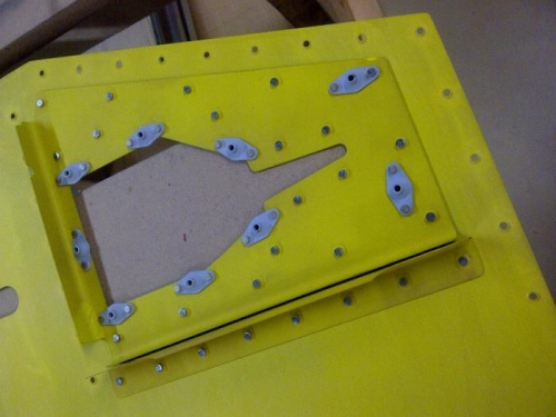 Left Elevator Reinforcing plate