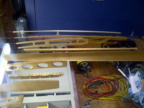 alodined VS Parts hanging to dry