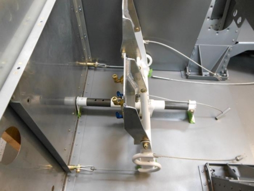 Attachment thru firewall dirlled and bolted.