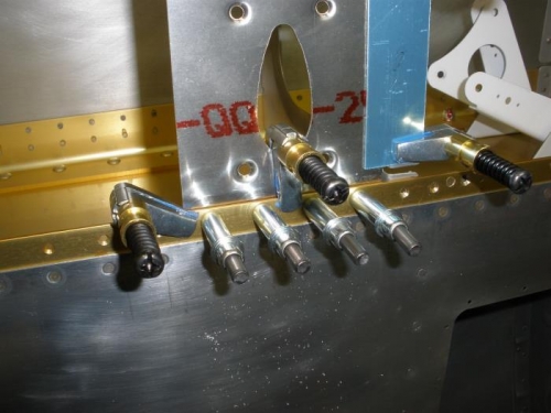 Backing plate drilled and clecoed to main spar.