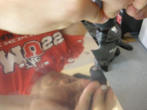 Smoothing the radius.