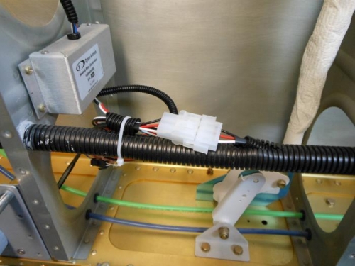 Pitot heat connections secure.