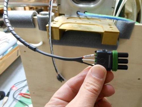 McMaster Car Marine Connector for the Pitot Heat.