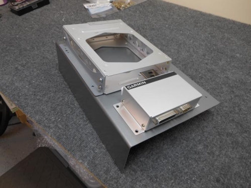 Shelf primed and Painted.