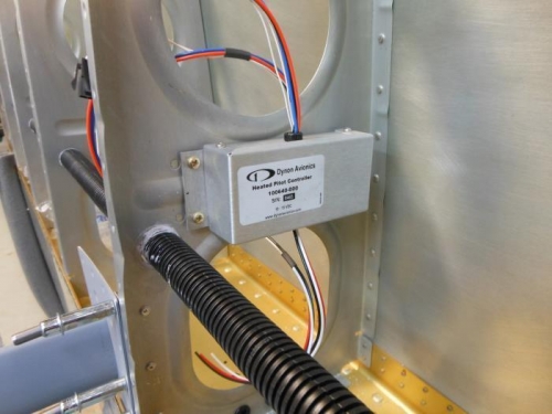 Pitot tube heat controller installed.