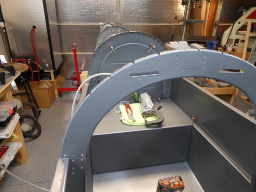 All aft Bulkheads complete.