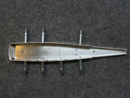 Top rib and counterbalace skin match drilled.