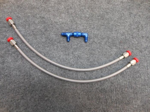 Brake Reservoir Lines and Fittings.