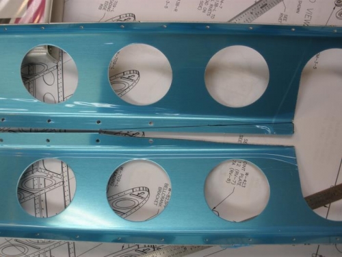 Flap Brace trimmed at the root end.