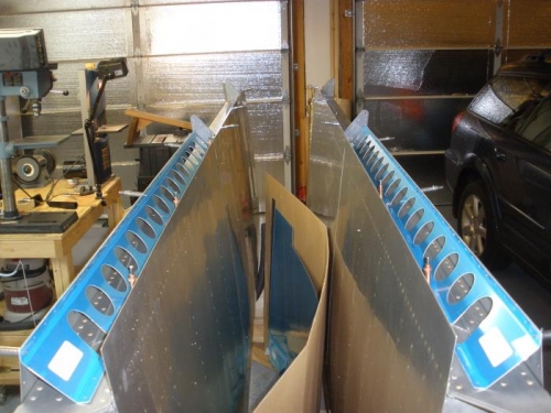 Test fitting the Flap Brace.