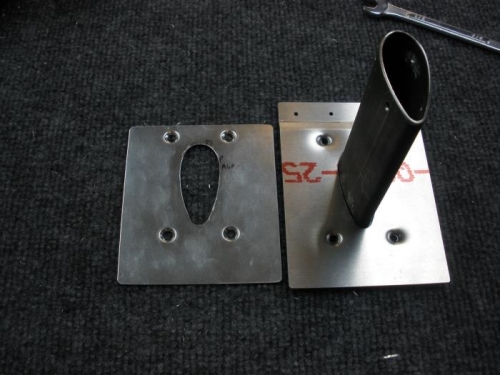 Spacer ready for mounting.