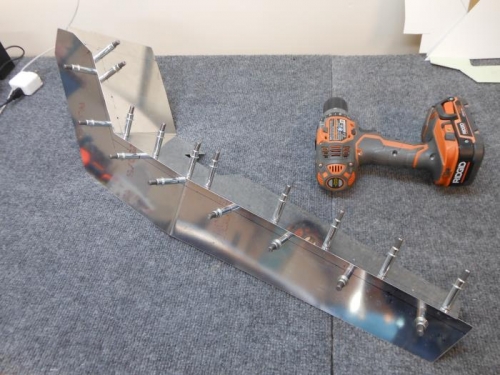 Side panel match drilled to top.