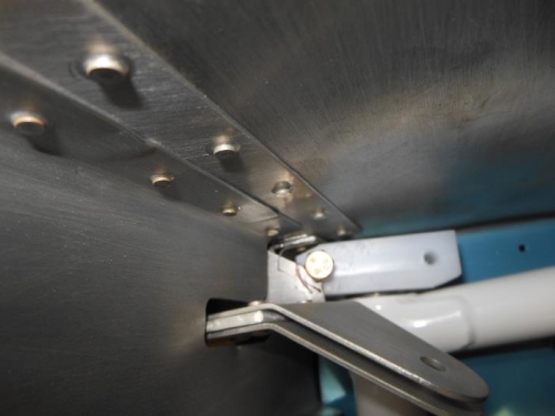 Bolt and seatbelt attach point interferance.