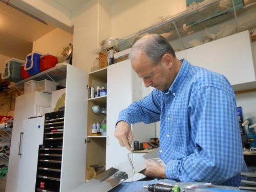 More deburrig seat floors.