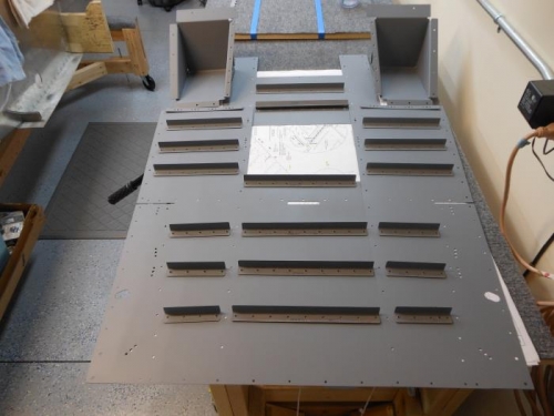 Floor stiffeners aligned.