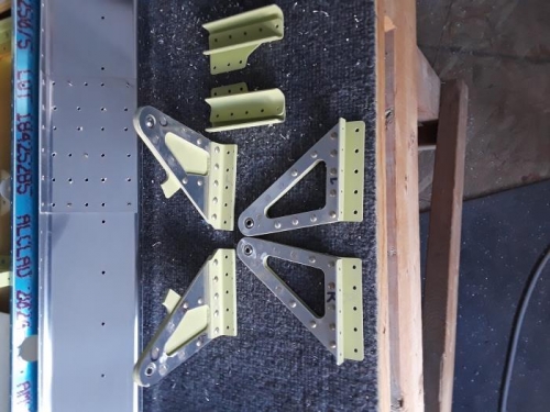 Aleron brackets ready to go