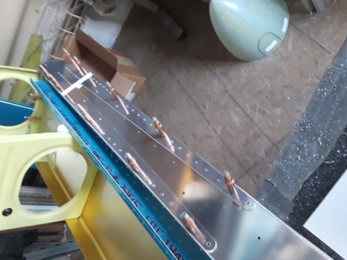 End of Rear Spar Doubler