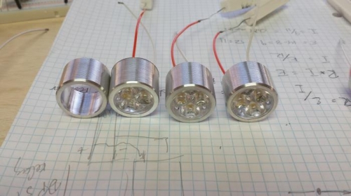 LED light holders