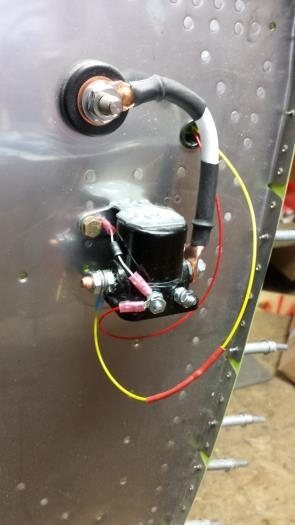 starter relay wires