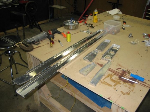 LH HS Parts Ready for Priming