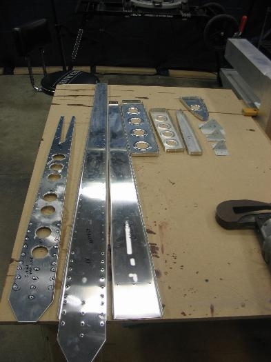 VS Ribs & Spars Ready for Priming