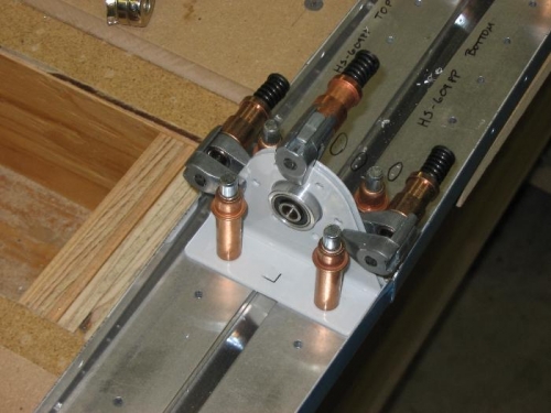 Ready to Incorrectly Drill Center Hinge Bearing Flange