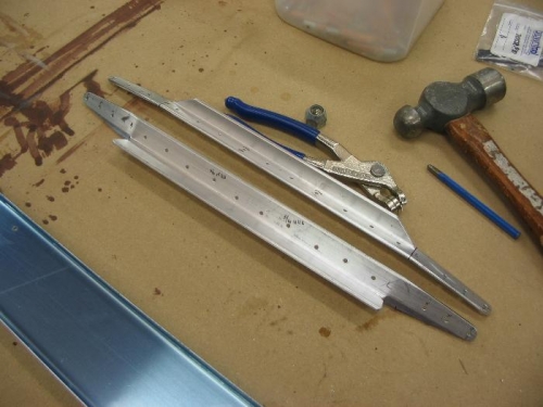 Splice Angles Bent and Drilled