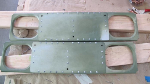 Completed stiffeners