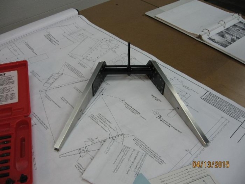 Completed elevator root assembly.