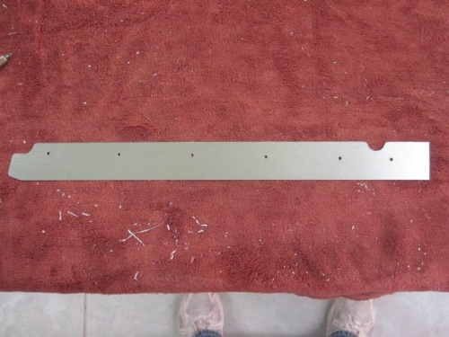 The new lower strip.