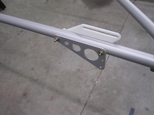 Cable guide and teleflex bracket.