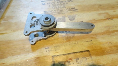 Aileron bellcrank assembly