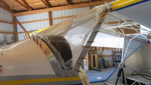 Windshield left side