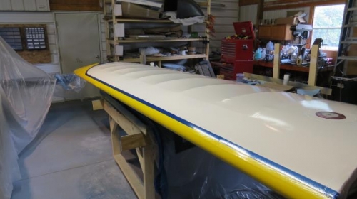 Right wing leading edge