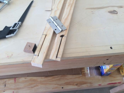 Slots in fin & rudder spars