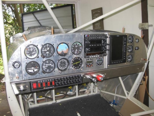 Completed Instrument Panel