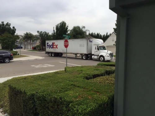 The truck is here!