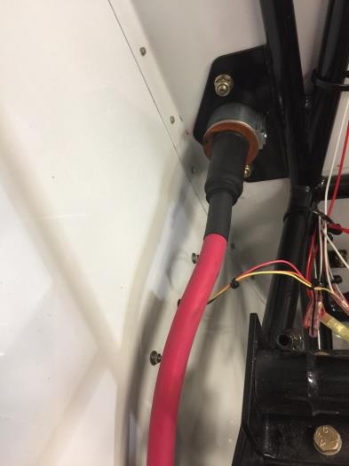 APU connection to ext. outlet