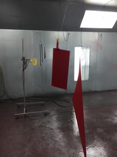 Painting booth