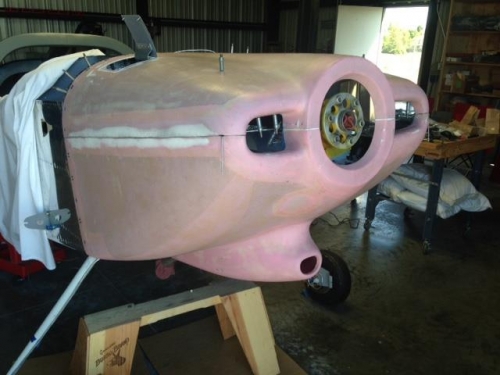 Finally the cowling is in place