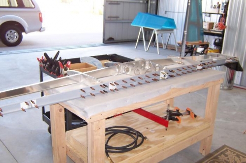 Aft end of the HS all ready for sanding